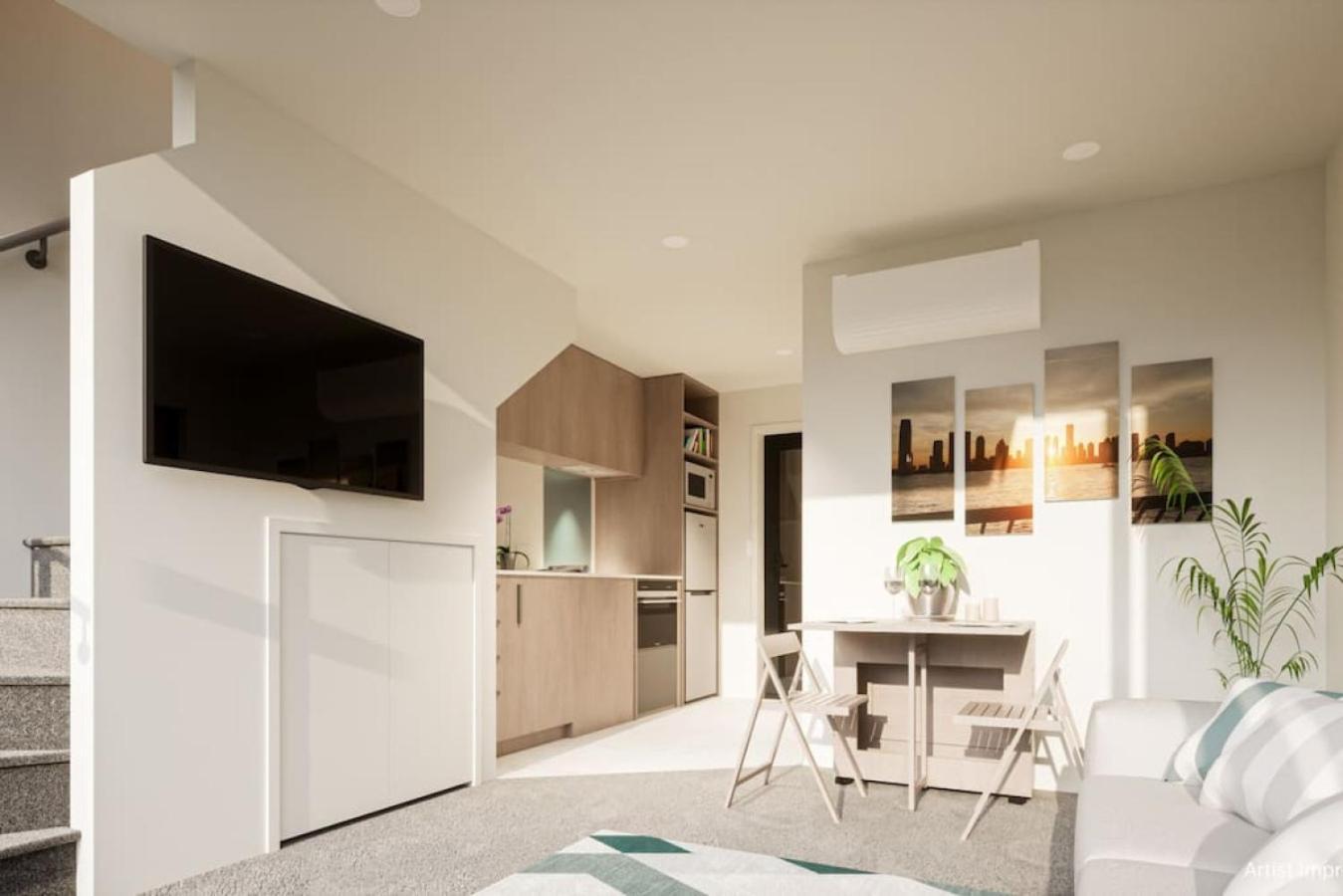 Apartamento Cute On Cashel 1 Christchurch Exterior foto